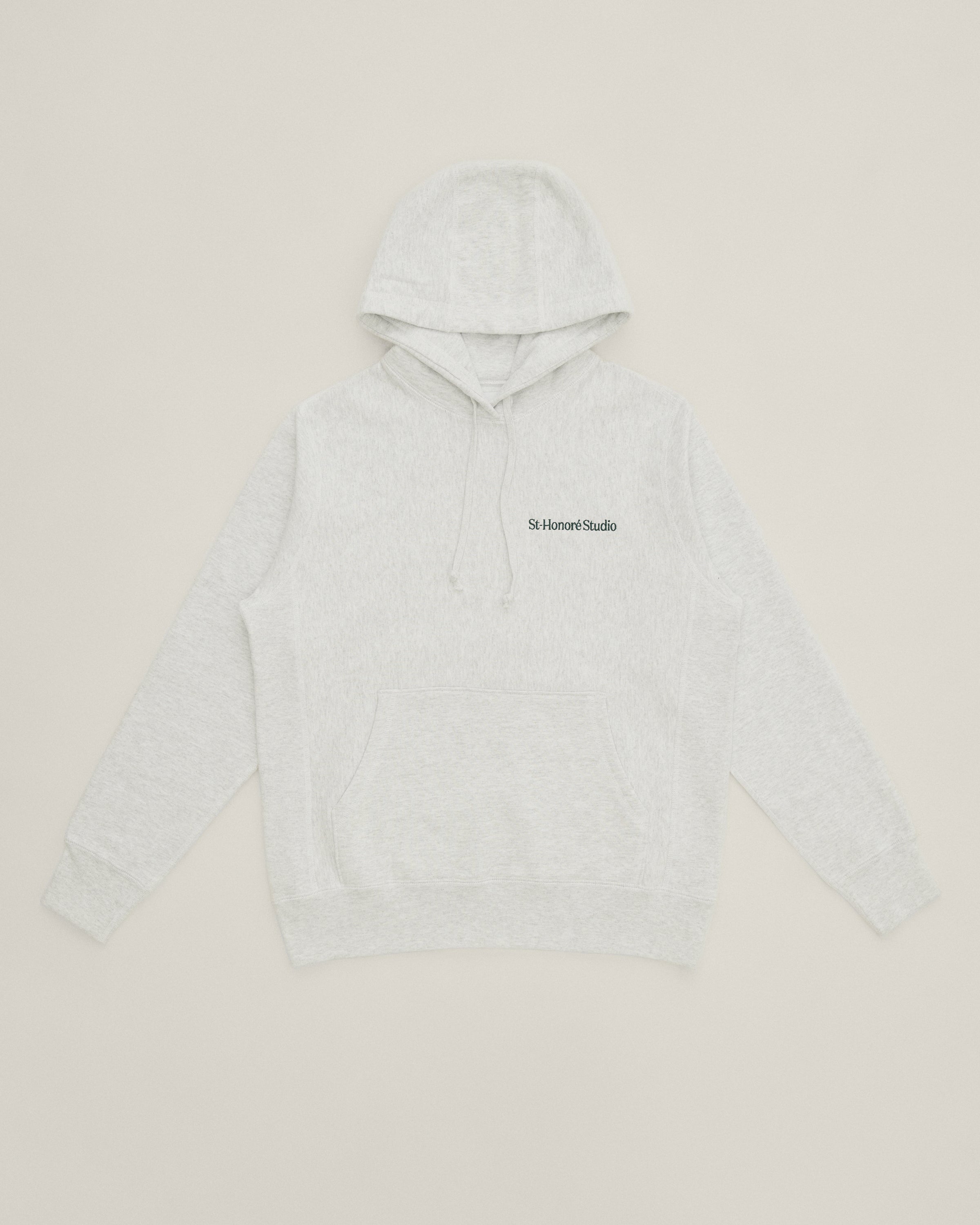 Logo Hoodie in Oatmeal