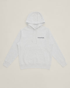 Logo Hoodie in Ash Grey