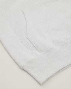 Logo Hoodie in Ash Grey