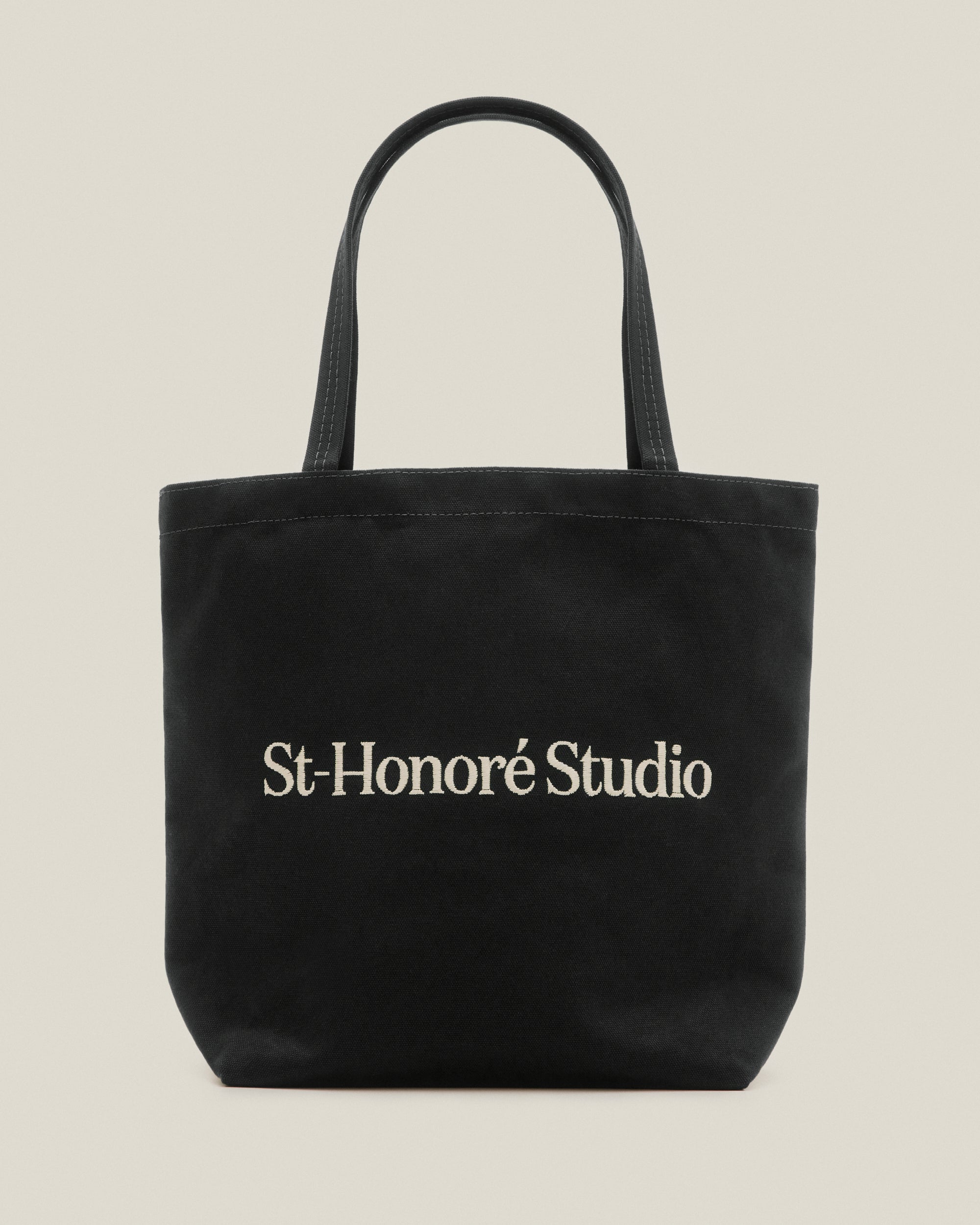 Logo Tote Bag in Black