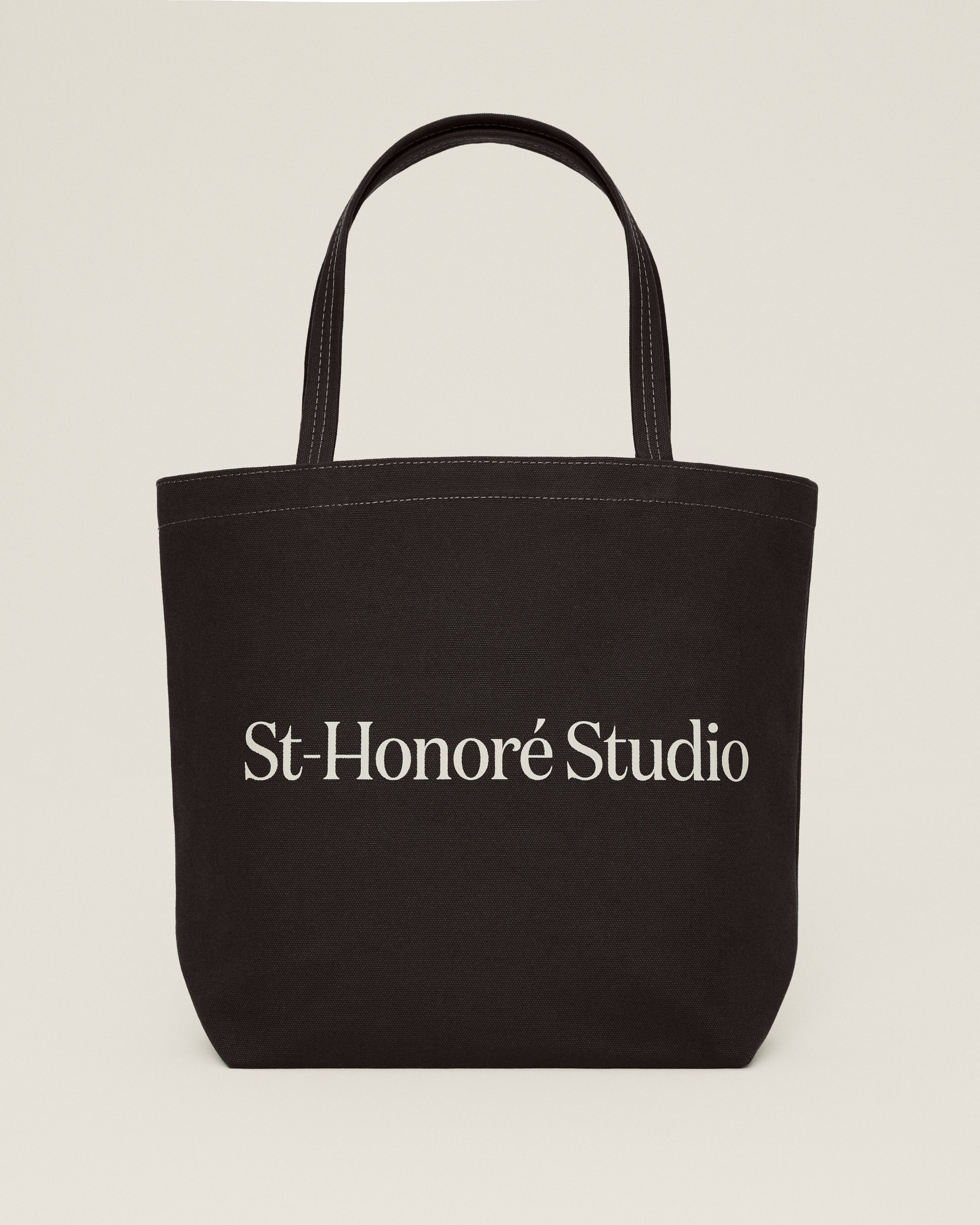 Logo Tote Bag in Brown